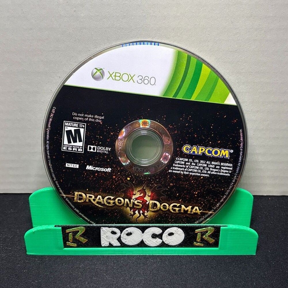 Dragon's Dogma (Microsoft Xbox 360, 2012) Capcom Action RPG Disc Only